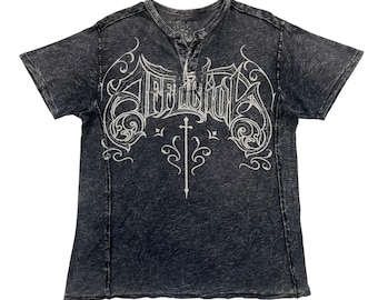 Affliction Korn Signature Series Grunge Cyber Y2K Style T-shirt - Etsy