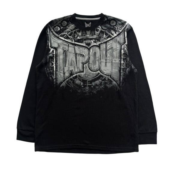 Tapout Grunge Cyber Y2K Thermal Style Long Sleeve - Etsy Canada