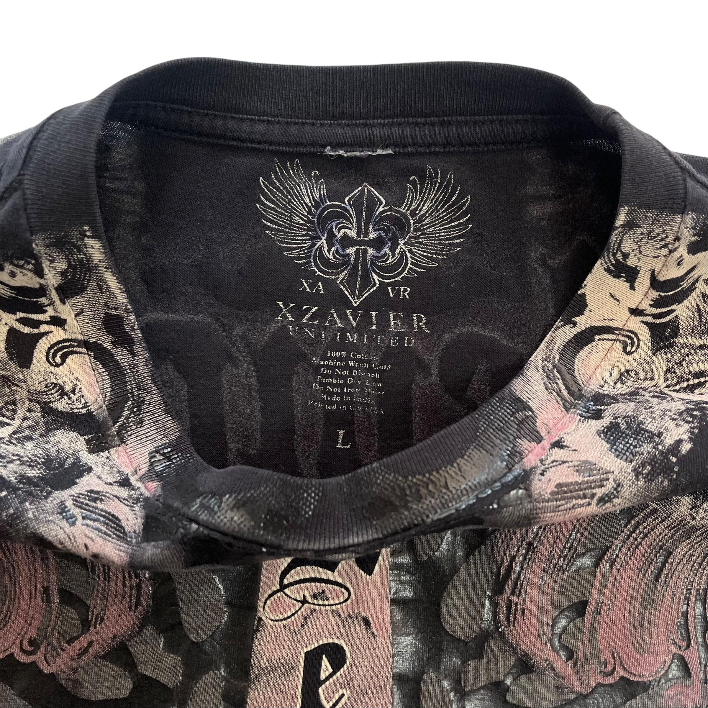 Xzavier Cross Redemption Grunge Cyber Y2K Style T-shirt - Etsy