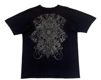 Xzavier Cross Grunge Cyber Y2K Style T-shirt - Etsy