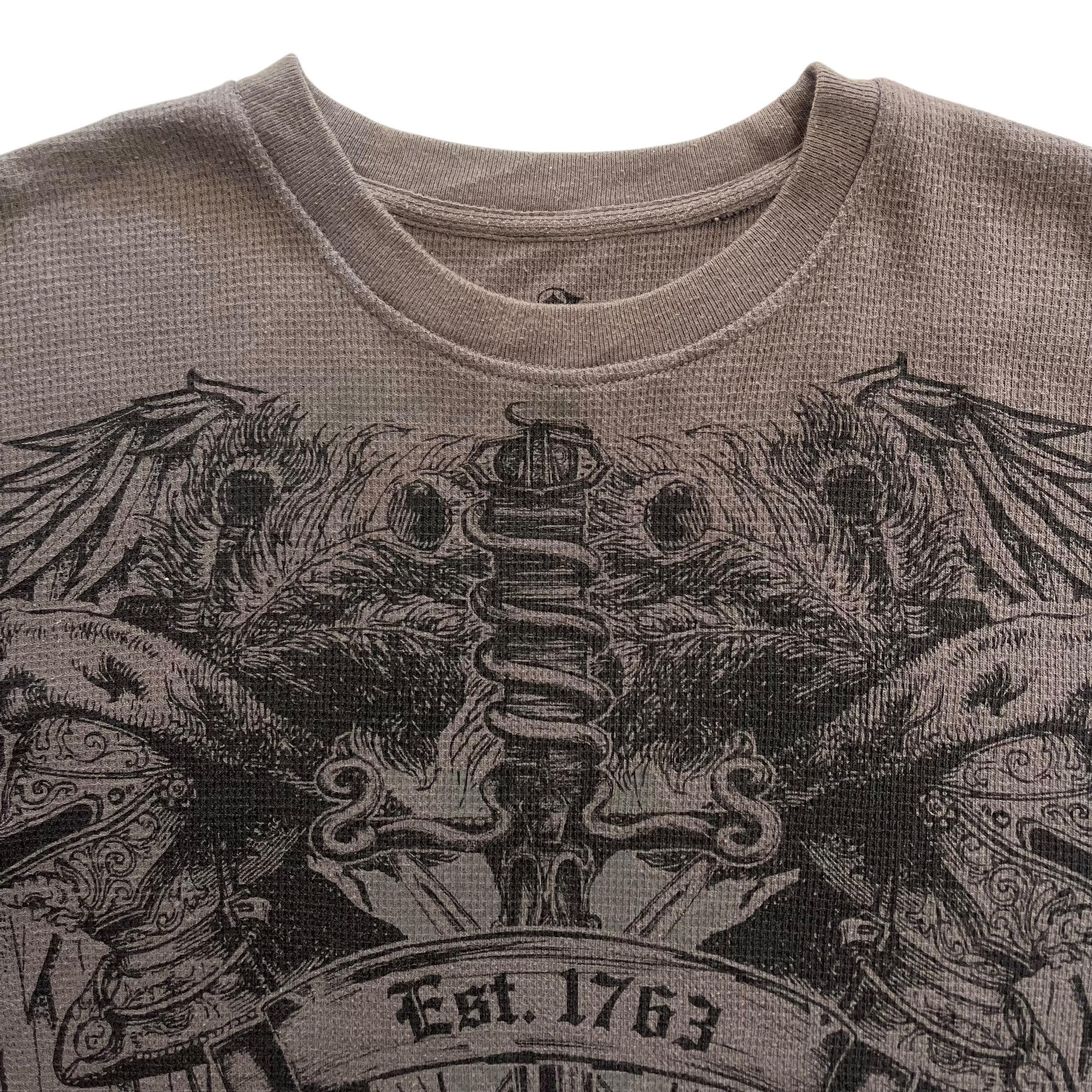 Destruction Sword Wing Grunge Cyber Y2K Style Thermal T-shirt