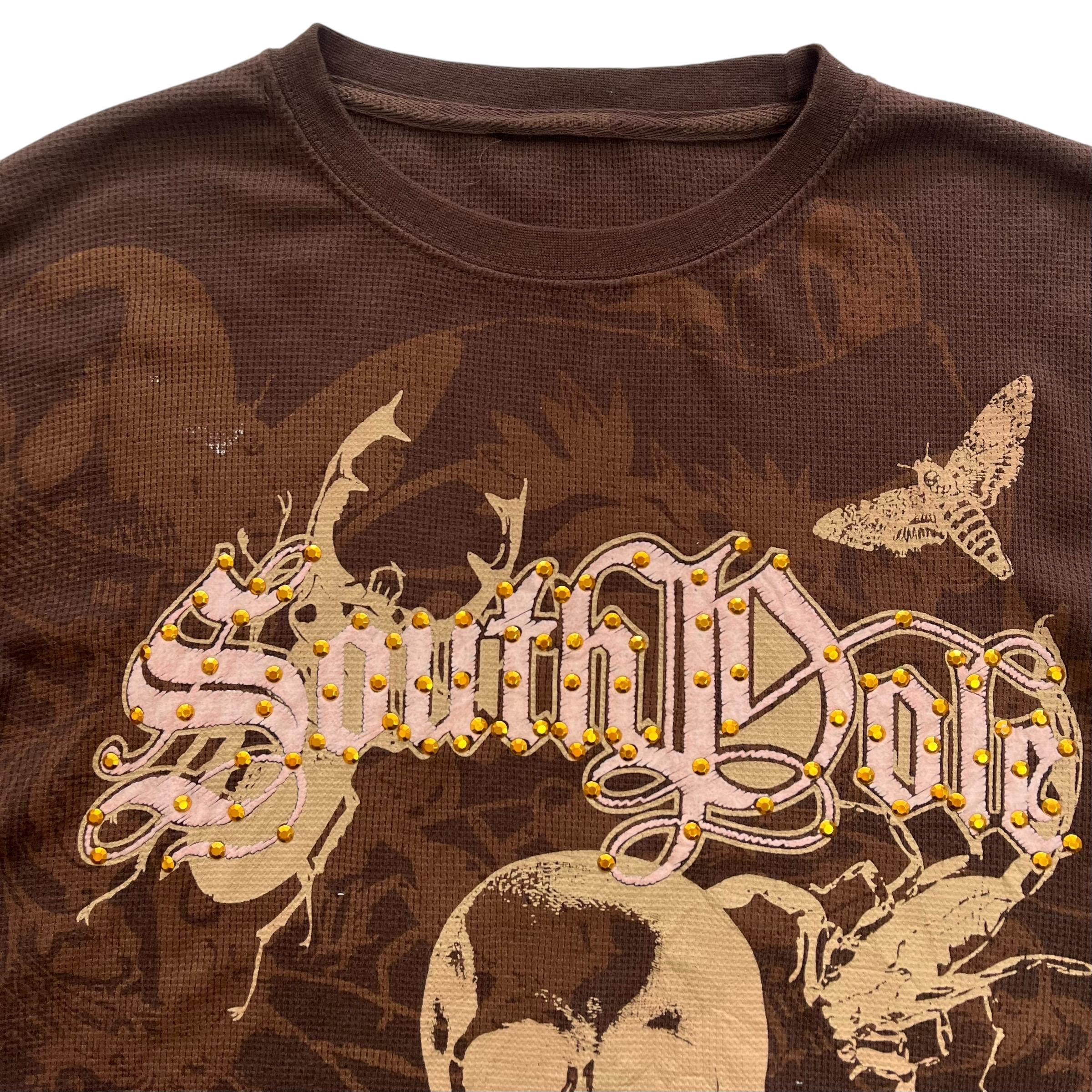 Southpole Grunge Cyber Y2K Thermal Style Long Sleeve - Size L - Etsy