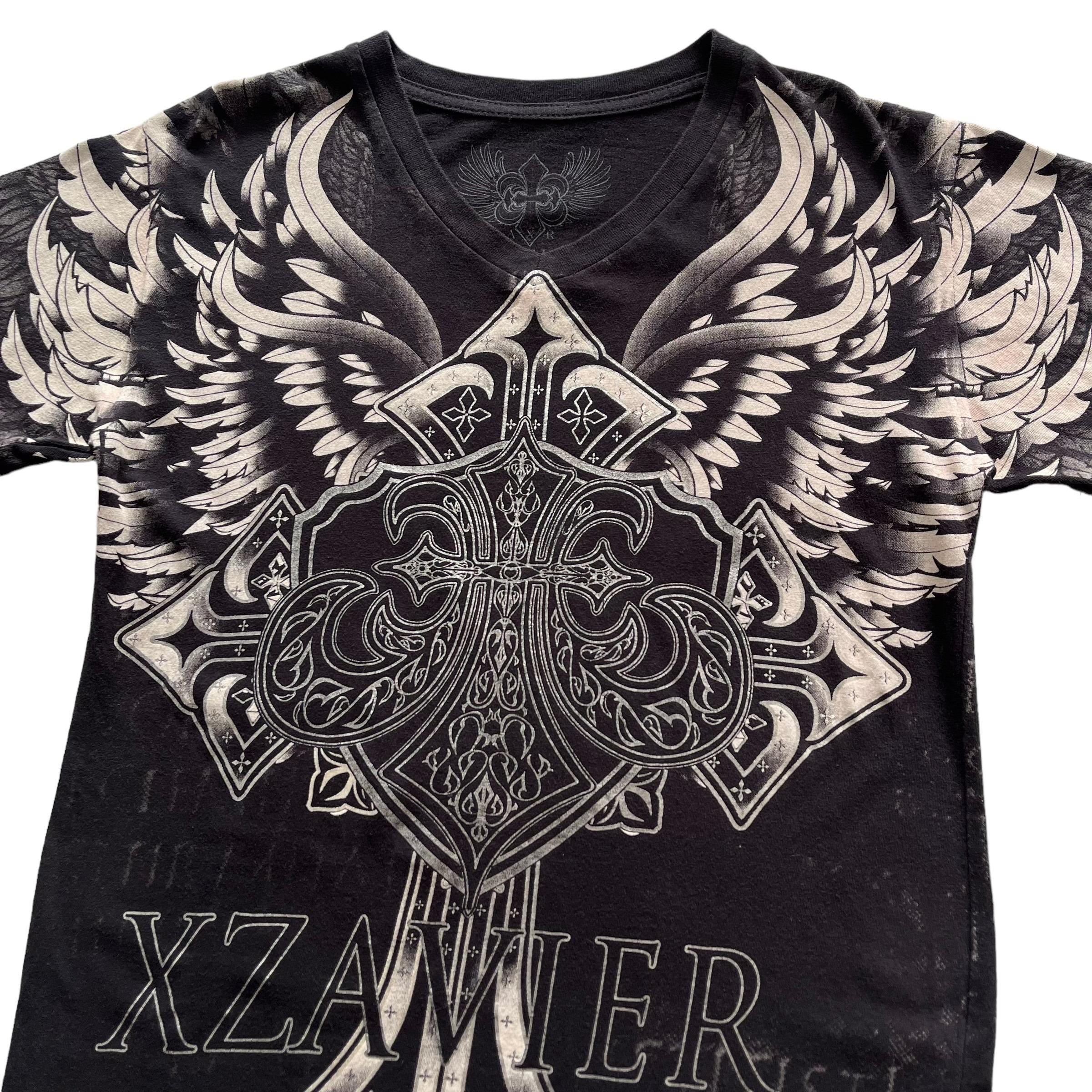 国内未入荷 FLYERRER - Distressed Shooting Star T-Shirt Nightlab Nightfighter T-Shirt | PacSun
