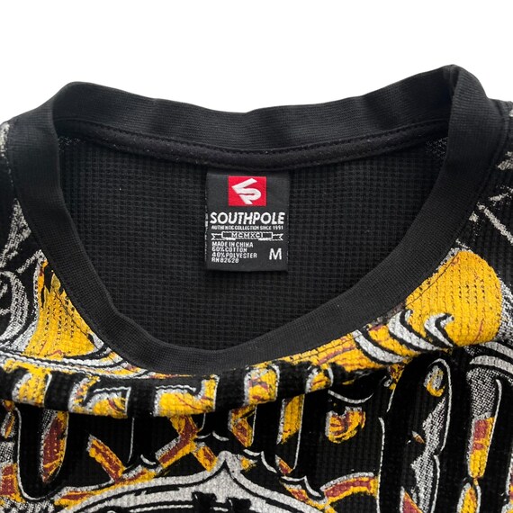 Southpole Wing Grunge Cyber Y2K Thermal Style Long Sleeve - Etsy