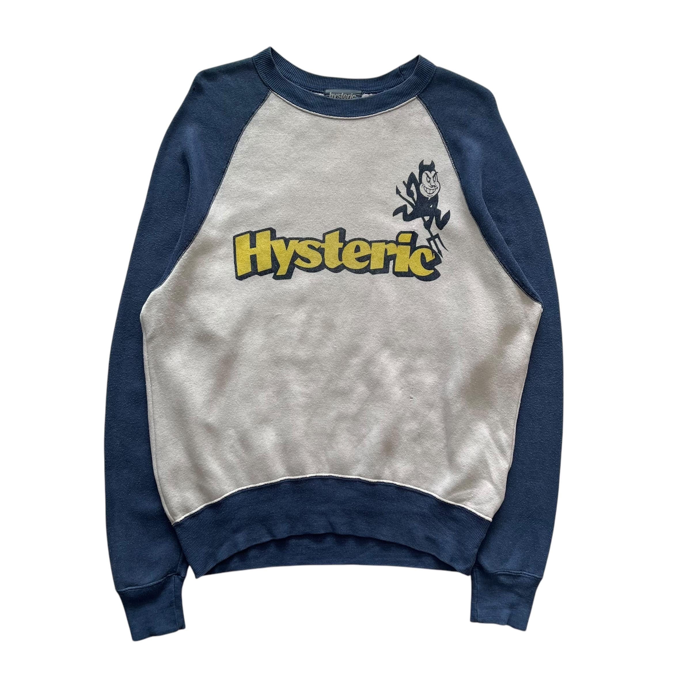 Vintage Hysteric Glamour Big Logo Design Sweatshirt - Etsy