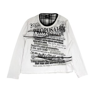 Collins Zip Grunge Cyber Y2K Style met lange mouwen, maat M