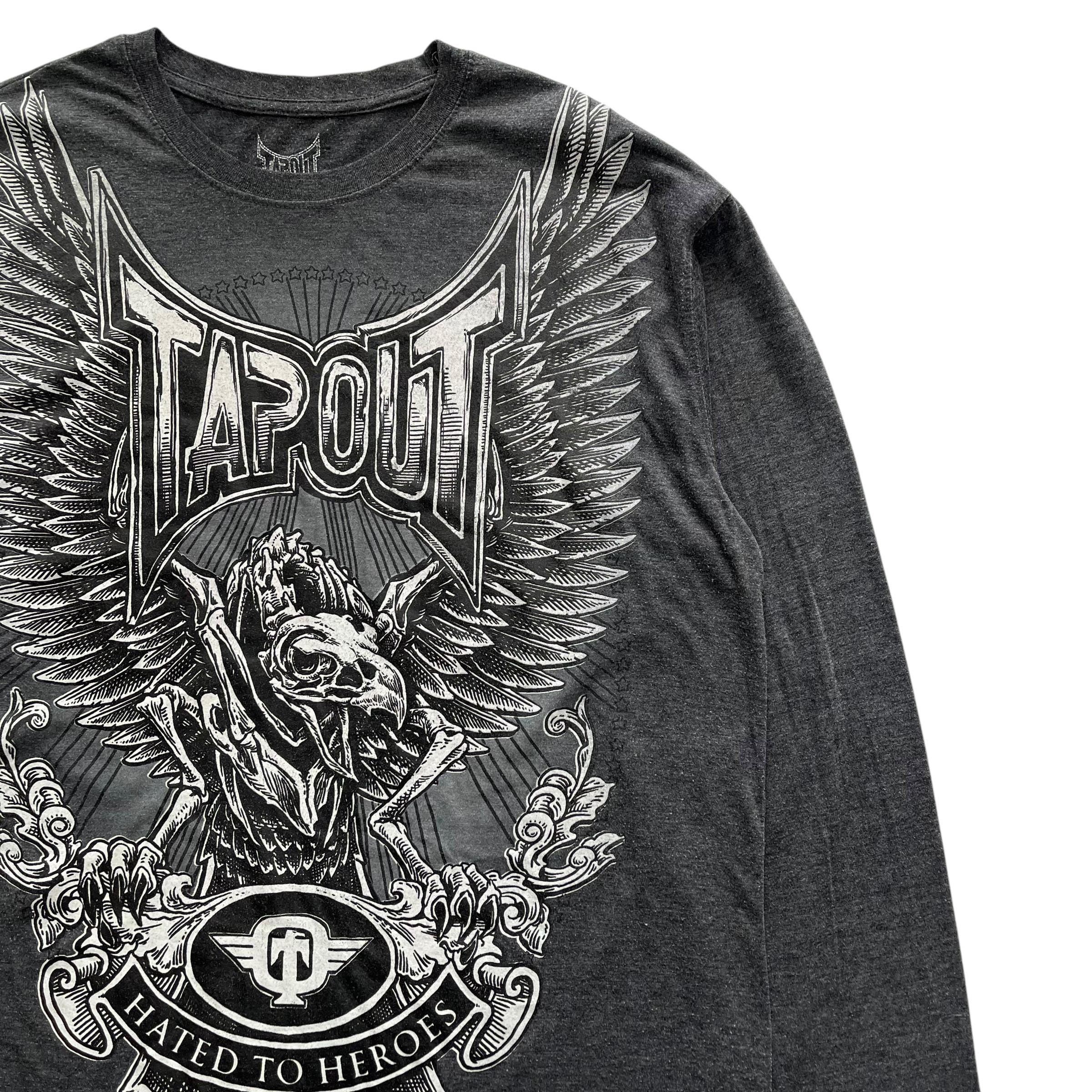Tapout Hated to Heroes Grunge Cyber Y2K Style Long Sleeve - Etsy