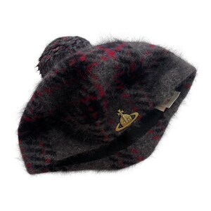 Vivienne Westwood Wool & Angora Pom Pom Beret - Etsy