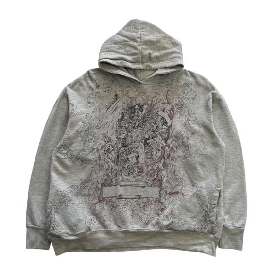 Urband Legends Grunge Cyber Y2K Boxy Style Hoodie - Etsy