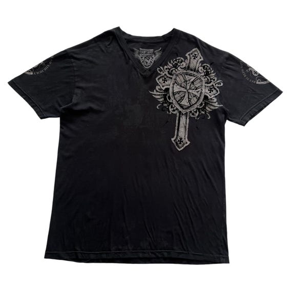 Raw State Cross Wing Grunge Cyber Y2K Style T-shirt - Etsy Canada