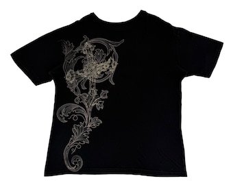 Affliction Cross Grunge Cyber Y2K Style T-shirt - Etsy