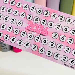 2026 ‘2 & 6 Saver’, Cash Stuffing, Budget Binder Trackers, Save Money, Cash Envelopes, Budgeting, Money Saver, Presents, Gifts image 1