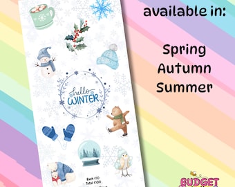 Hello Winter Savings Tracker, Cash Stuffing, Budget Binder Trackers, Save Money, Cash Envelopes, Budgeting, Money Saver, Presents, Gifts