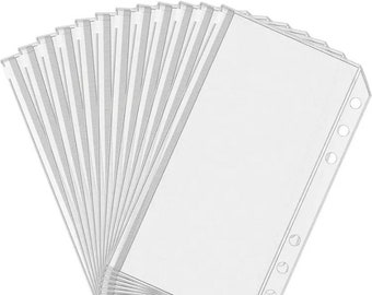 Single Zip Cash Wallet for A6 Binder, Cash, Card, Wallet, Saver, Track, Organise, Prepared