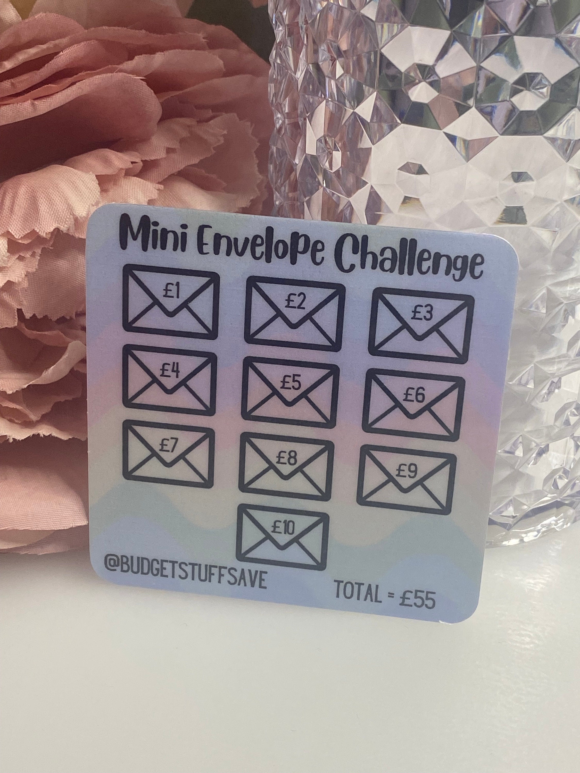 Mini Envelope Challenge Tracker, Cash Stuffing, Budgeting Tool ...
