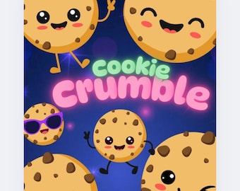 Cookie Crumble Savings Tracker and wallet, cash Stuffing, Budgeting, A6 binder, Save money,  Envelope method, Budget, Challenge