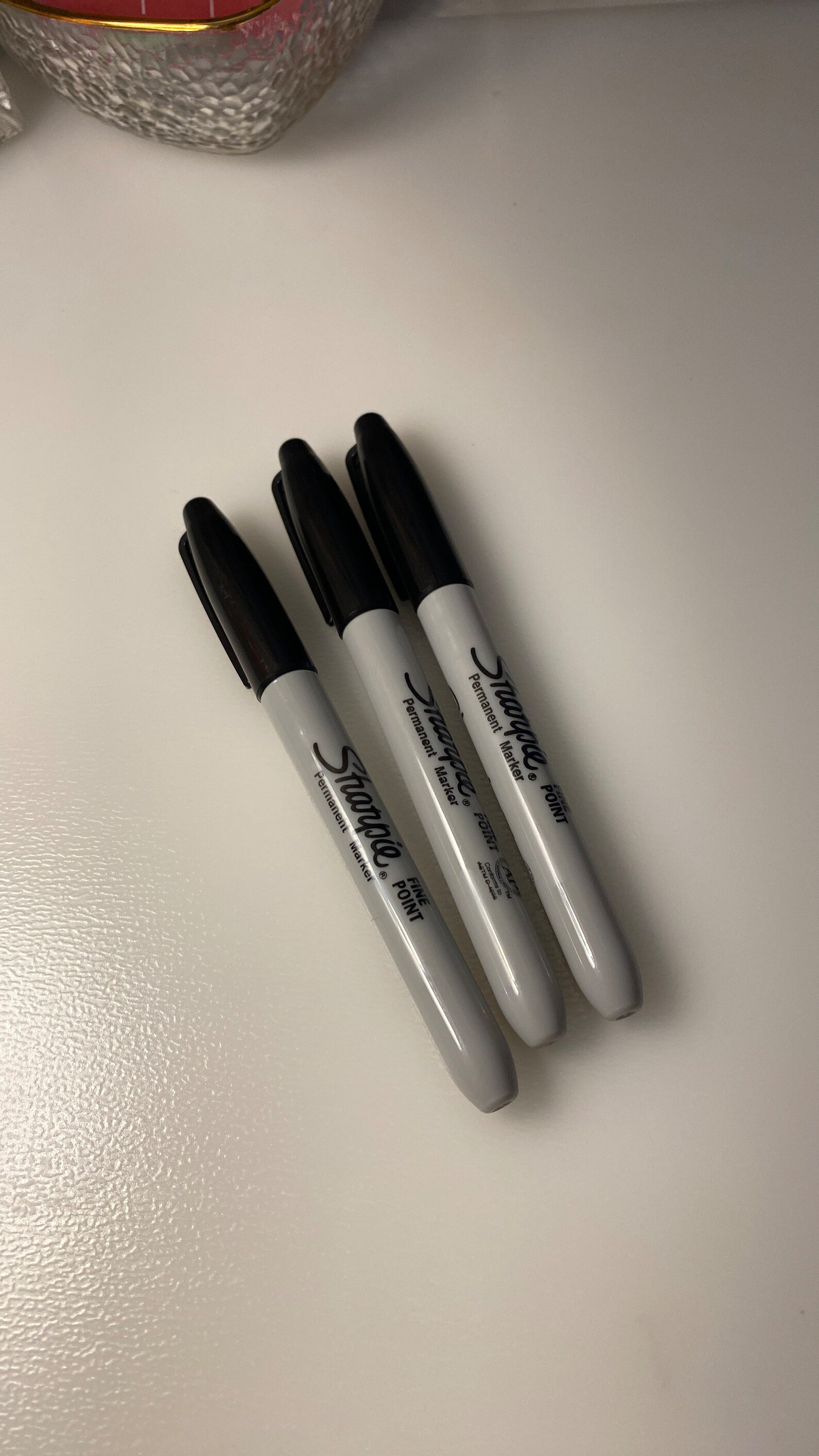 Set of 3 Black Sharpie Pens, Perfect for Cash Stuffing, Budgeting - Etsy UK