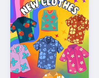 Bright Funky Clothes Savings Tracker and wallet, cash Stuffing, Budgeting, A6 binder, Save money,  Envelope method, Budget