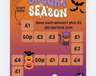 Spooky Season Saver, Cash Stuffing, Budget Binder Trackers, Save Money, Cash Envelopes, Budgeting, Money Saver, Presents, Gifts