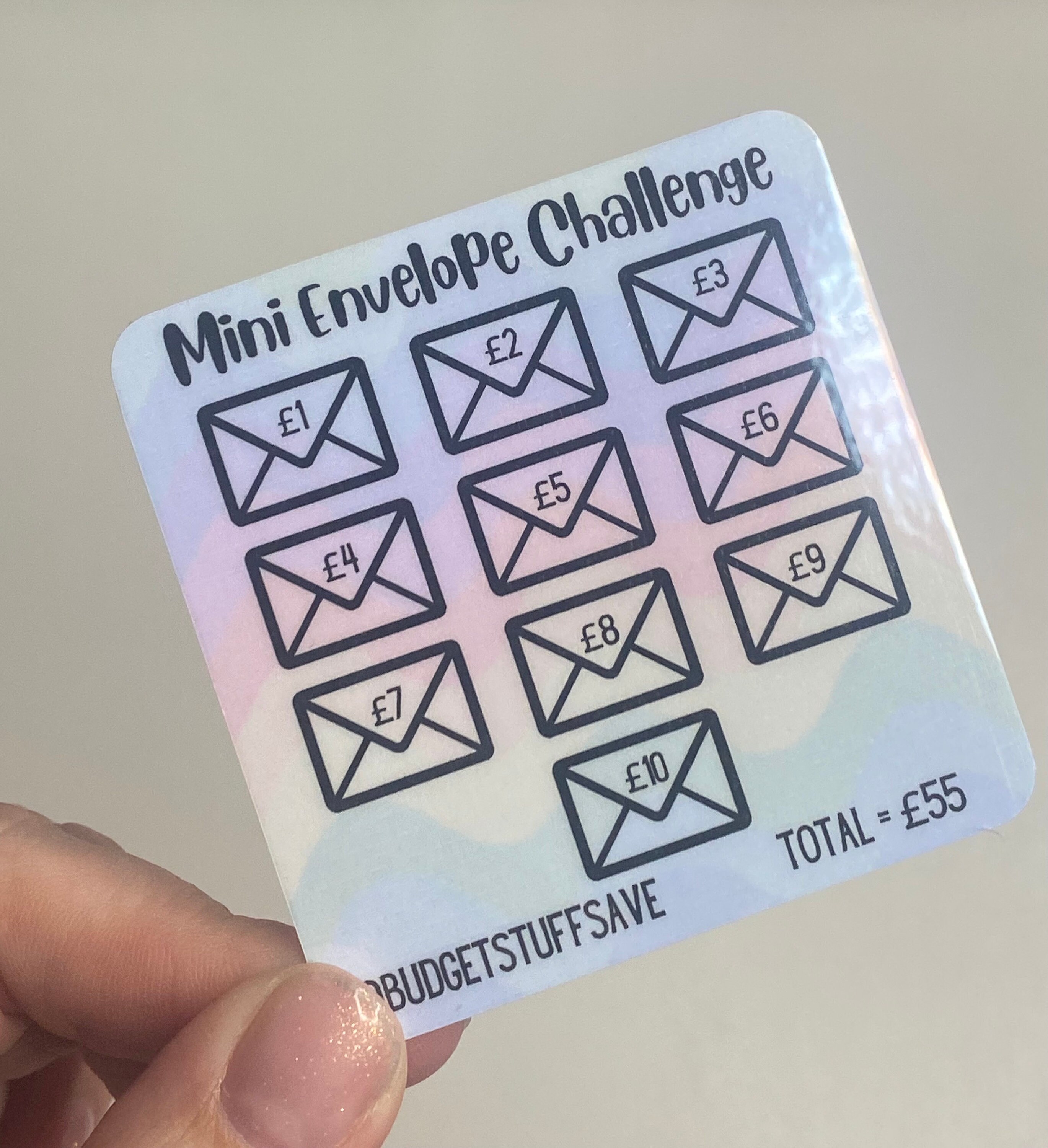 Mini Envelope Challenge Tracker, Cash Stuffing, Budgeting Tool ...
