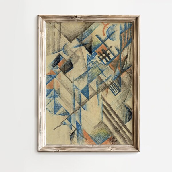 Abstrakte Formen II | PRINTABLE Digital Downloadable Art | Wall Art Webshop