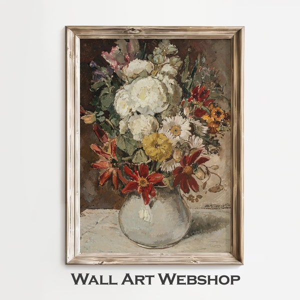 Blumenstrauß | PRINTABLE Digital Downloadable Art | Wall Art Webshop