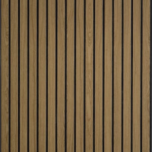 2023 Atractivo listón de madera vertical, pared de listones de madera, arte  de pared de madera 3D, pared de listones 3D