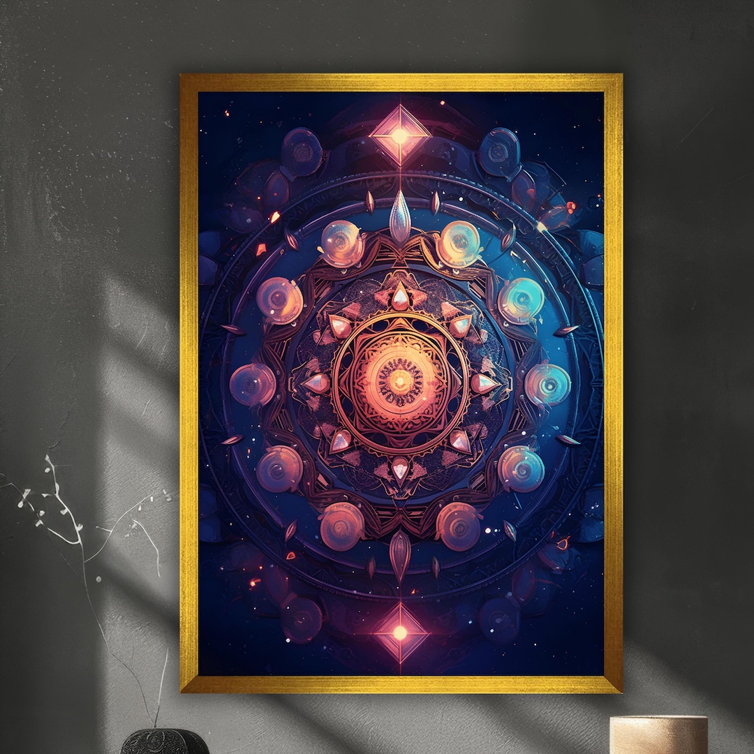 Esotericism Canvas Painting, Esoteric Wall Painting, Esotericism Home ...