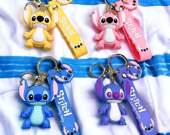 Porte-clés sur le thème du koala bleu | Accessoire de fan d'anime unique | Vendu à l'unité