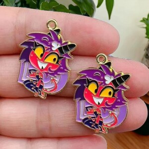 Helluva Boss Metall Abzeichen Kollektion Emaille Pin Einzigartige Anime Fan Accessoires Wird nur zusammen als Set von 10 verkauft 10x Millie