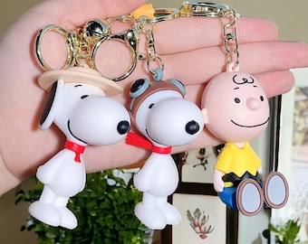 Porte-clés Snoopie | Accessoire de fan d'anime unique | Vendu à l'unité