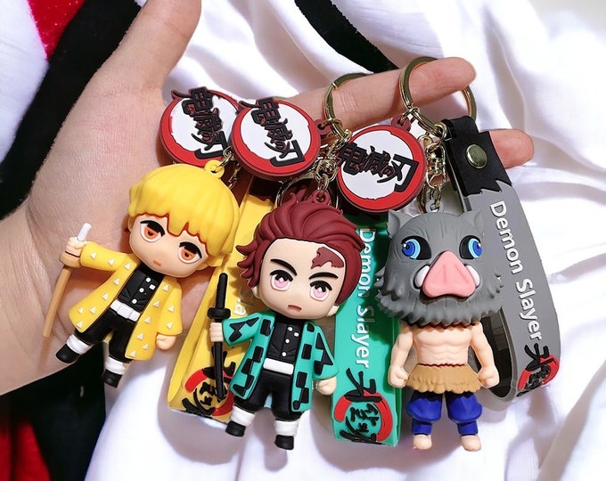 Demon Slayer Keychain | Unique Anime Fan Accessory | Sold Individually