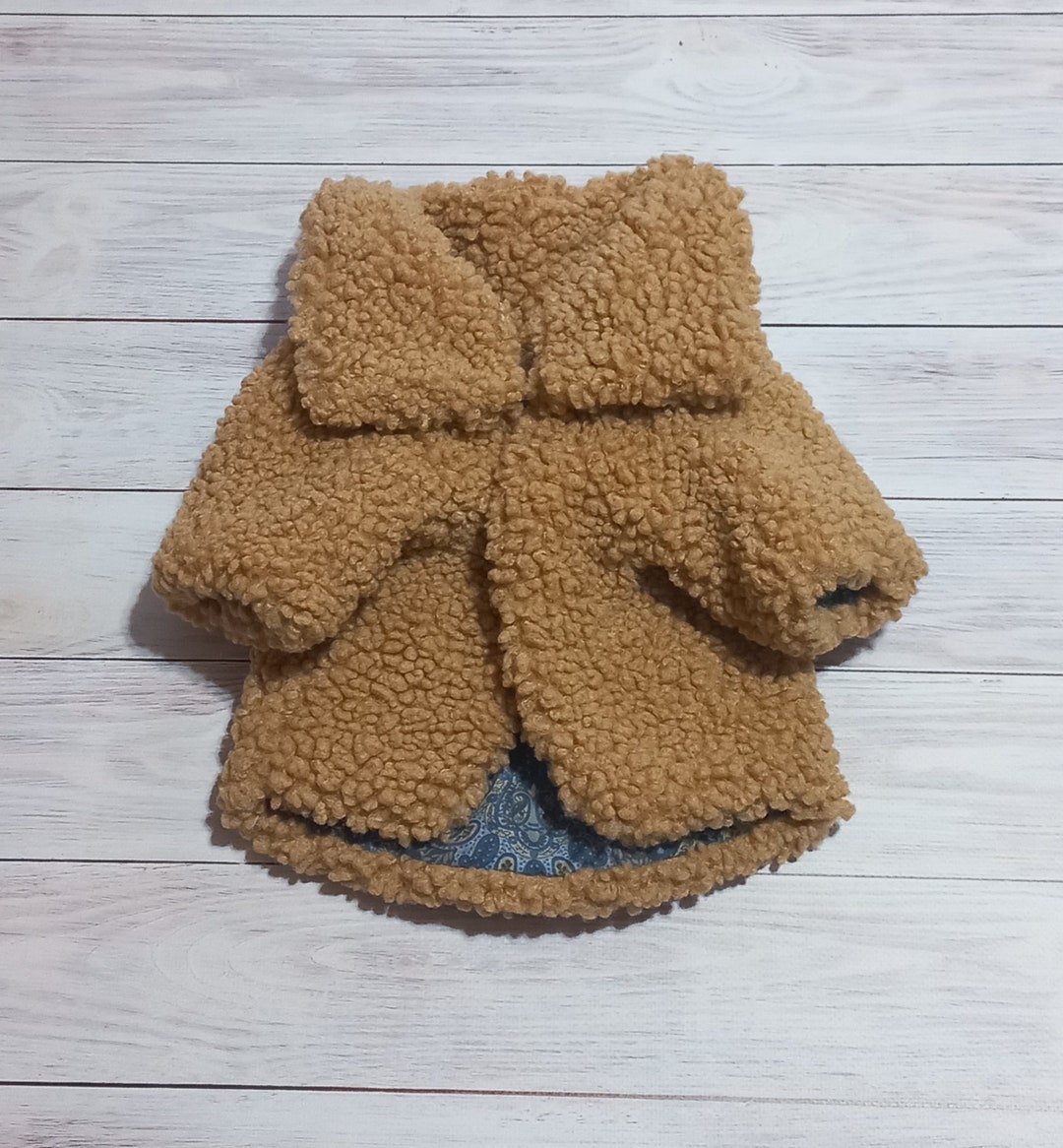Fur Coat for Dog Etsy UK
