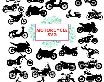 Moto Svg, Svg moto, motard, modèles de T-Shirt motos, moto Svg, Clipart moto, fichiers moto pour Cricut, motard SVG