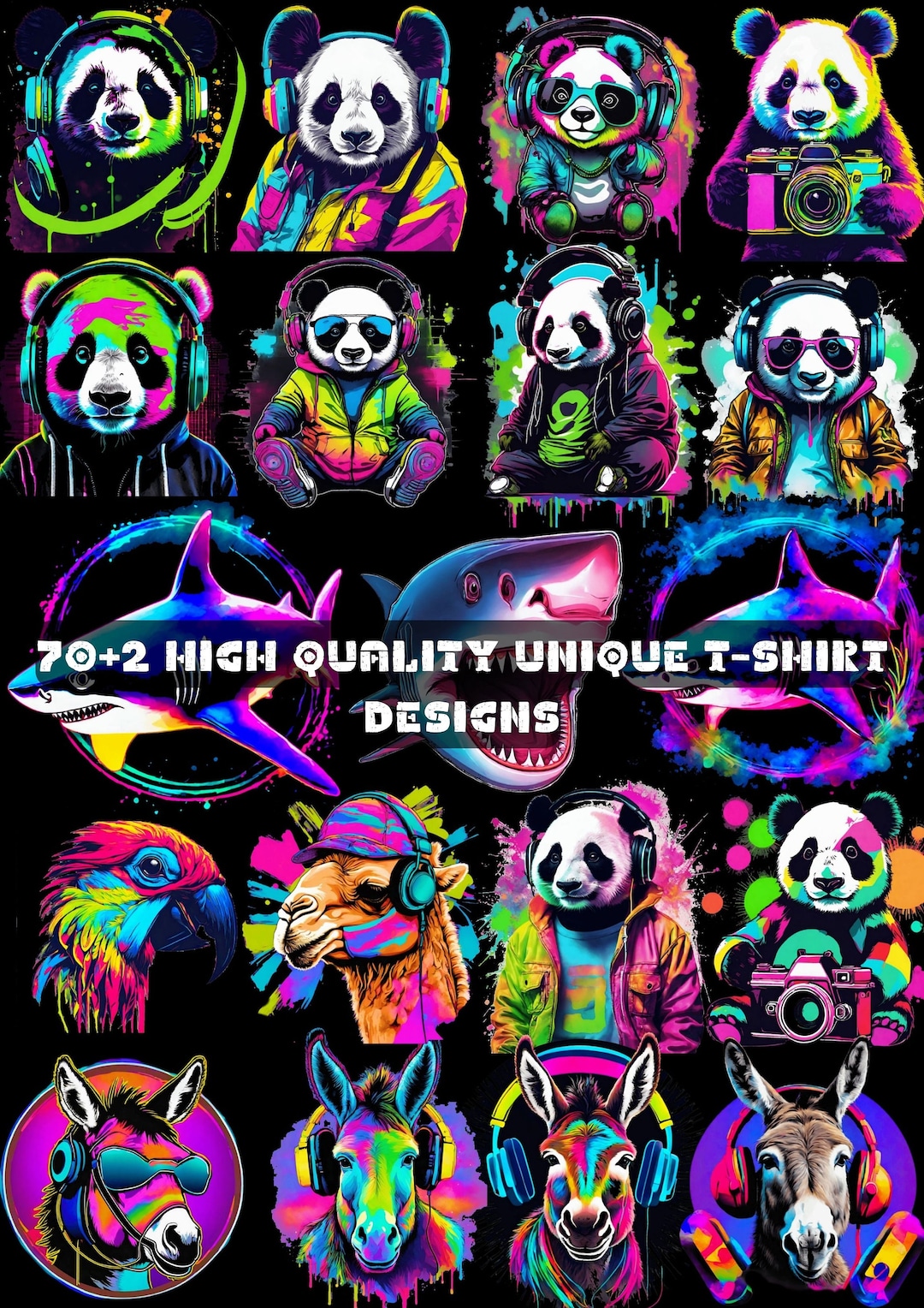 702 High Quality Unique T-shirt Designs Complete With Sublimation ...