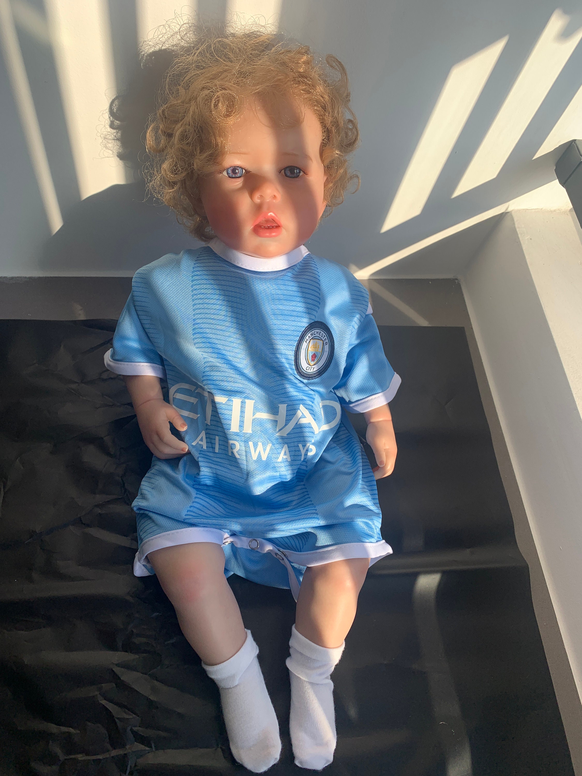 Man city baby deals kit