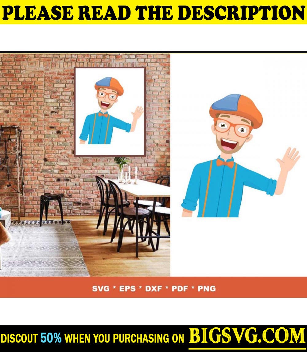 100 Blippi Png Bundle, Happy Birthday Blippi Png, Blippi Sublimation ...