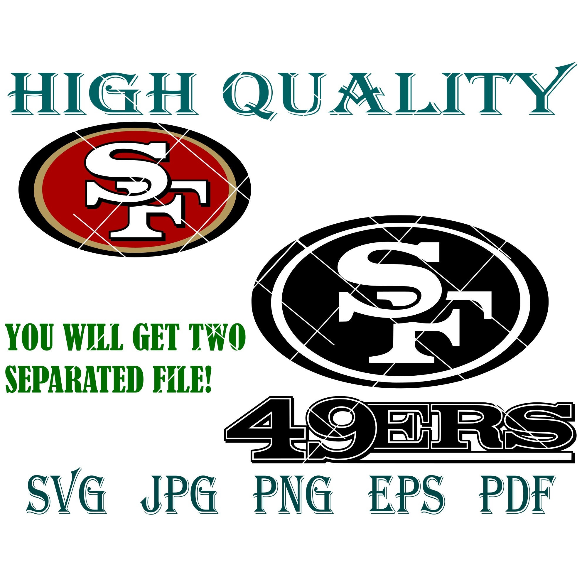 san francisco 49ers laser cut embroidery
