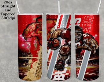 Tumbler Wrap For Tampa, Bay, Buccaneers,