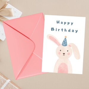 Happy Bearday Greeting Card | Happy Birthday Greeting Card | Digital Download | Instant Download | Printable Art