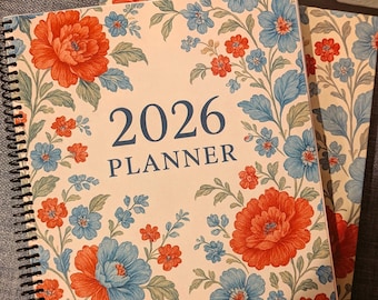 Agenda cristiana 2026 / Agenda diaria basada en la fe con versículos bíblicos, diario de oración y gratitud