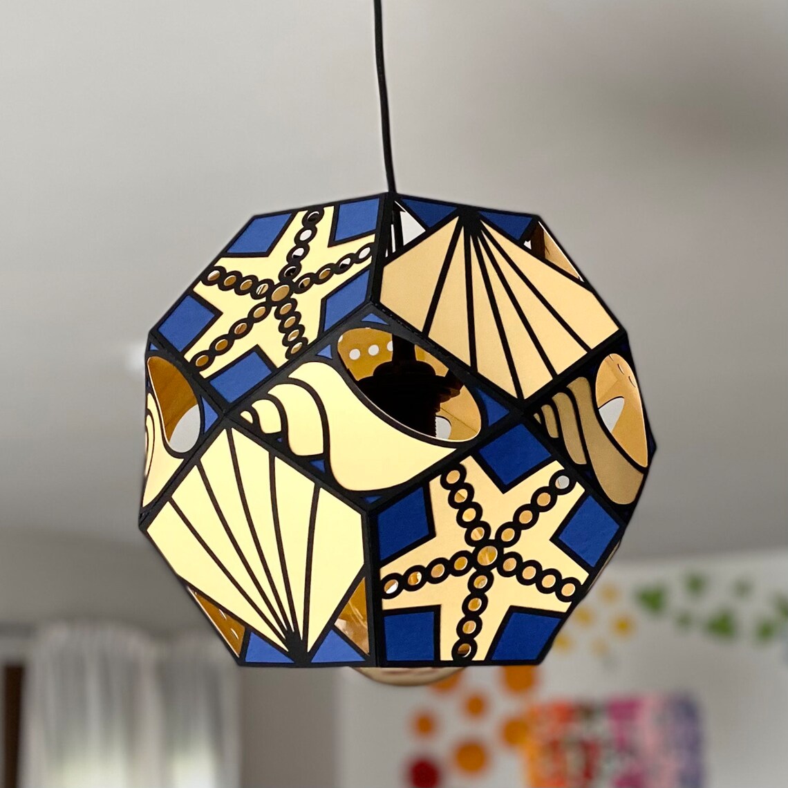 Abat-Jour En Papier Pour Lampe Sur Pied 100x32 Cm – Style Naturel Et Chaleureux