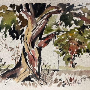 Memory Tree watercolor