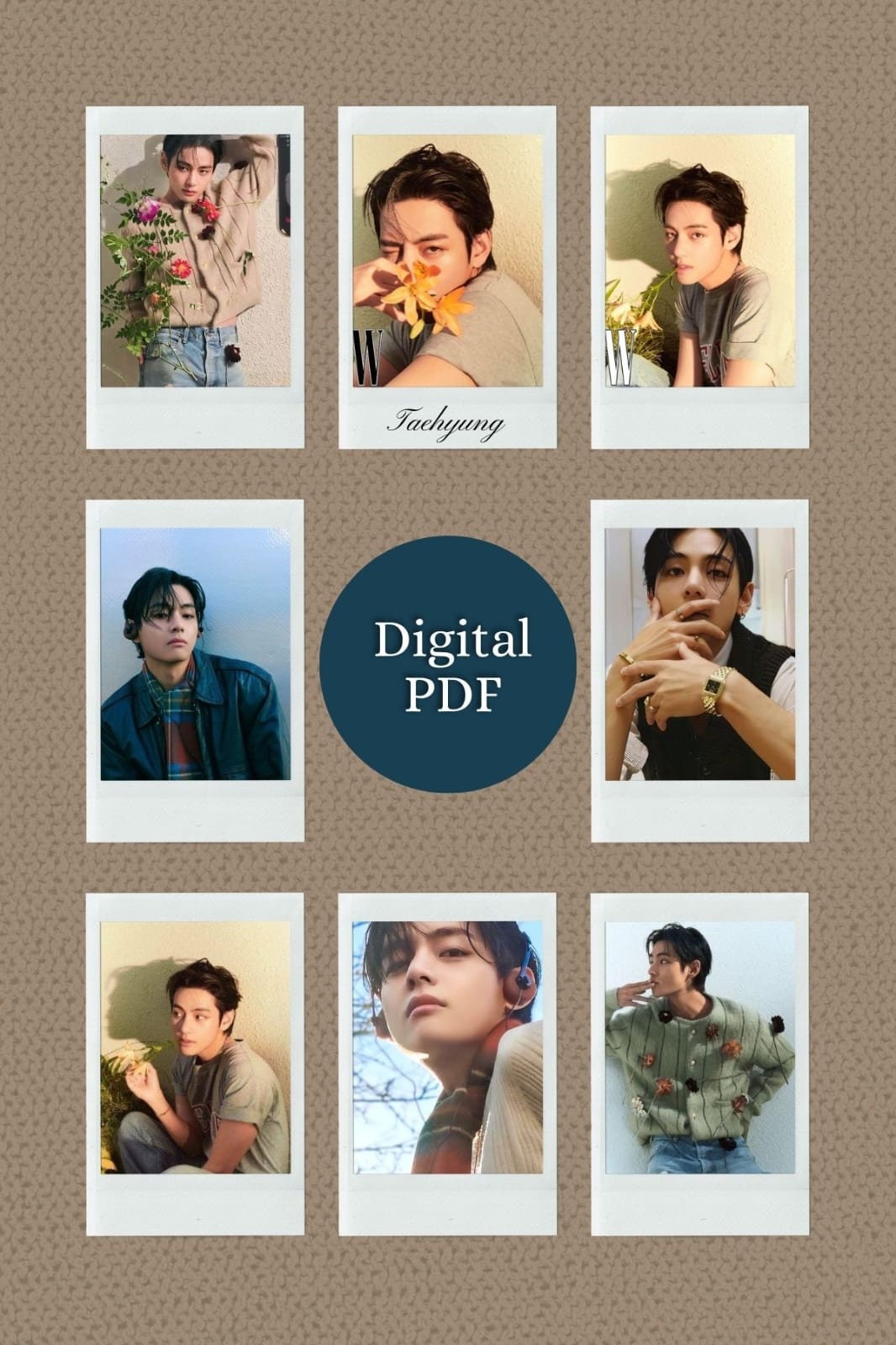 V Photocard Bts - Etsy
