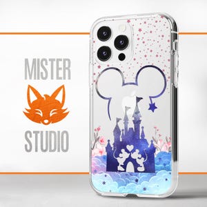 Magic Kingdom Castle Case IPhone 16 15 14 13 Pro Max Mini / Mickey Mouse Cover Google Pixel 9 8 7 6 5 Pro XL /  Samsung S24 23 22 Plus Ultra