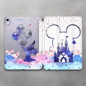 Magic Kingdom Castle case For iPad Pro 10.5 11 12.9 13 2022 2024 / Mickey Mouse Cover Mini 7 6 5 iPad Air 3 4 5 11 13 Disney iPad 10.2 10.9
