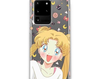 Sailor Moon Phone Case, Manga Anime Silicone Cover
