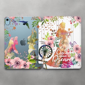 Sleeping Beauty case For iPad Pro 10.5 11 12.9 13 2022 2024 Sorceress Maleficent Cover Mini 7 6 5 iPad Air 3 4 5 11 13 Disney iPad 10.2 10.9