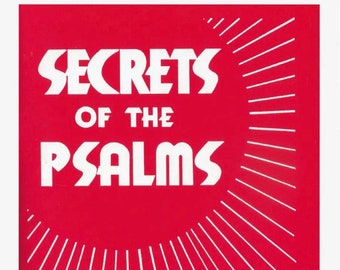 Godfrey A Selig Secrets of the Psalms Pdf Instant Digital Download eBook
