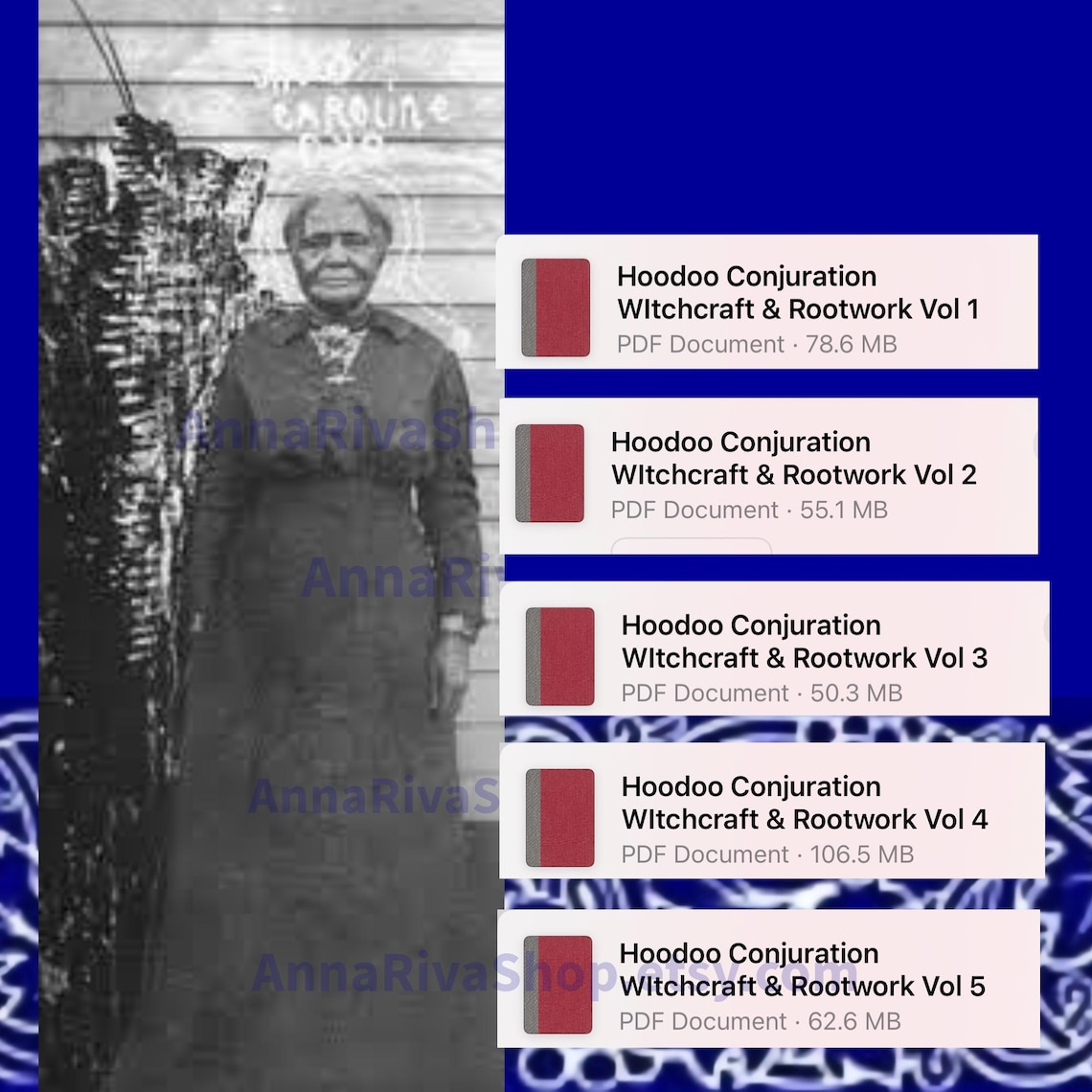 Hoodoo Conjuration Witchcraft Rootwork Harry Middleton Hyatt (HCWR ...